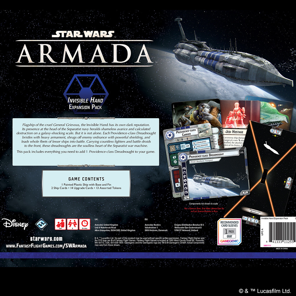 Star Wars Armada - Invisible Hand Expansion Pack