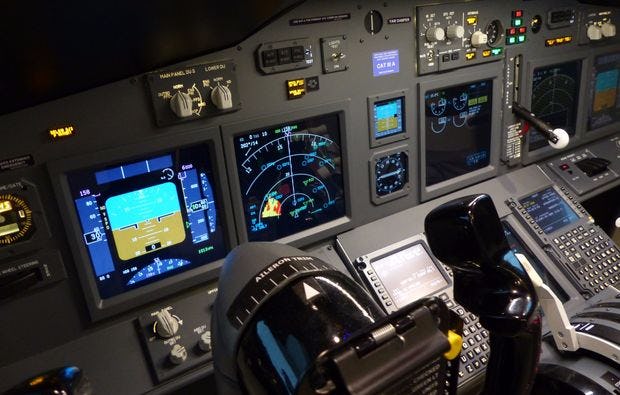Flugsimulator Boeing B737 in Karlsruhe als Geschenk