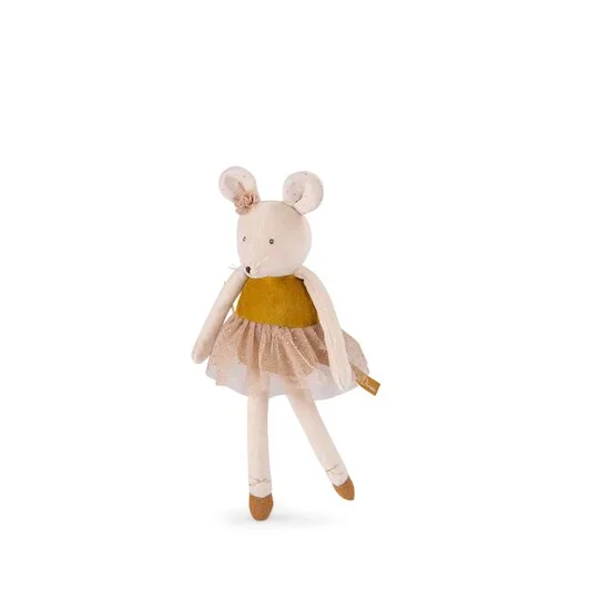 La Petite École de Danse Peluche Petite Souris   Or        de               Moulin Roty