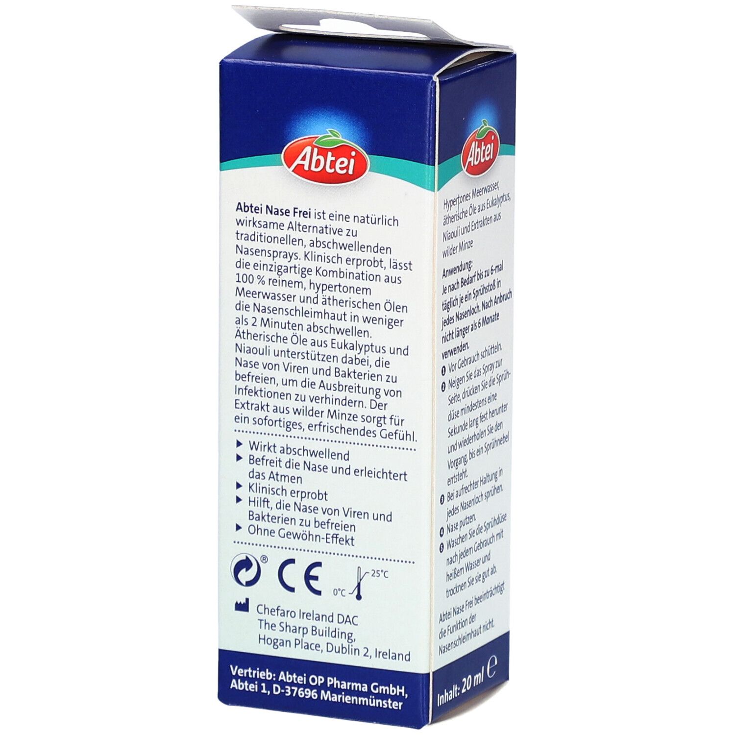 Abtei Nase Frei Abschwellendes Spray