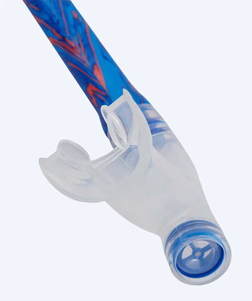 Speedo centersnorkel - Blå/orange