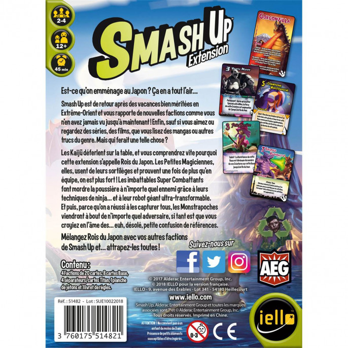 Smash Up : Rois du Japon
