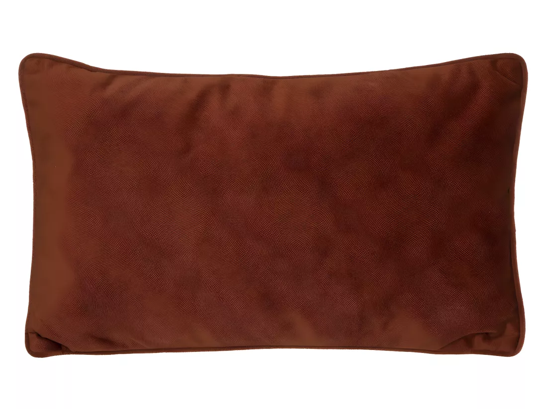 Coussin déhoussable Terracotta 30 x 50 cm