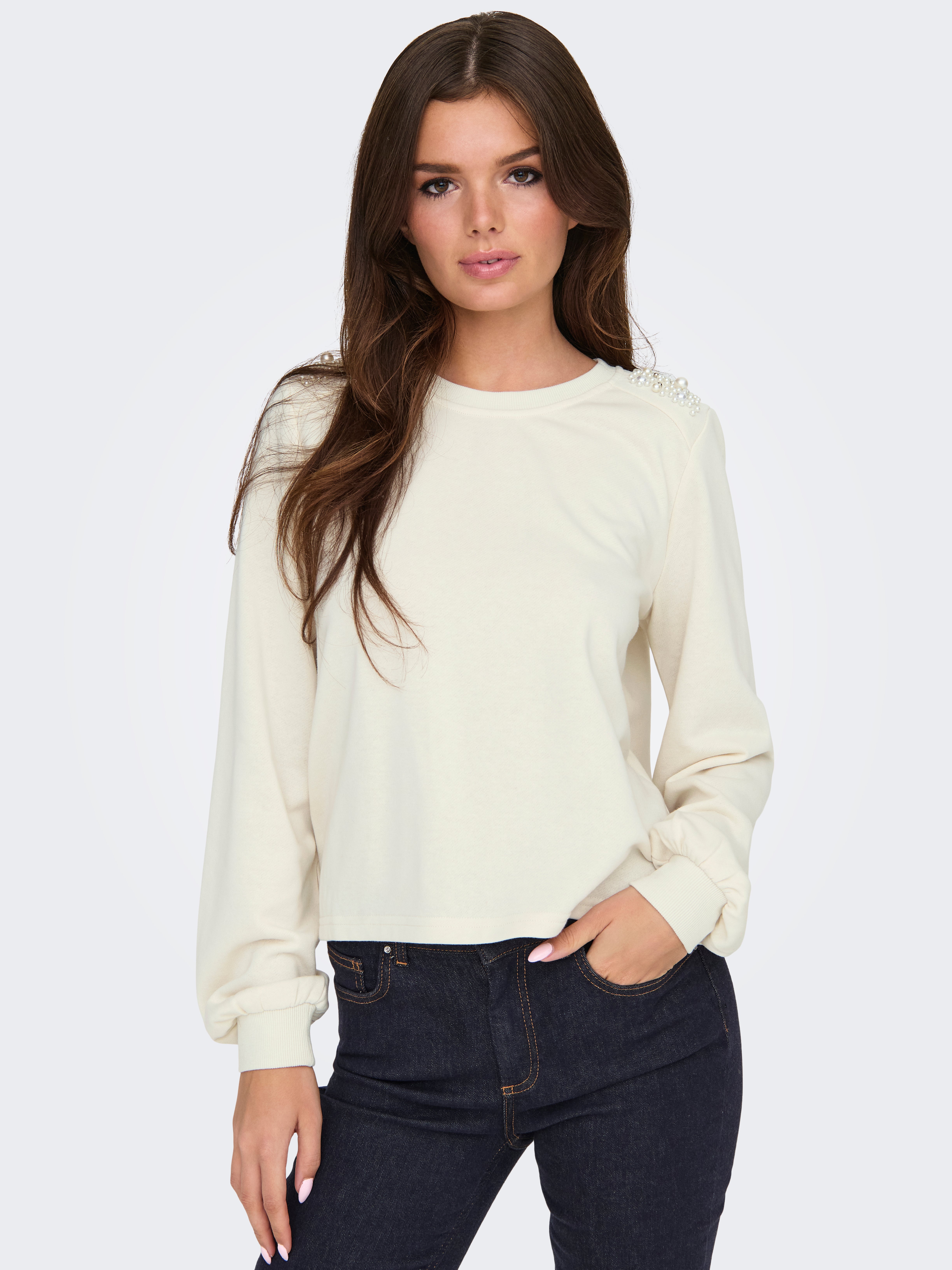 JDYPAISLEY Sweatshirt Birch