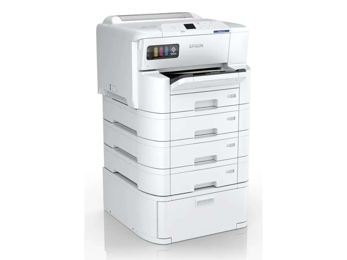 Epson WorkForce Pro EP-C7000DW - Printer - farve - Duplex - blækprinter - A3 - 4800 x 1200 dpi - op til 25 spm (mono) / op til 24 spm (farve) - kapacitet: 335 ark - USB 2.0, USB 3.0, Gigabit LAN, Wi-Fi(n), USB vært