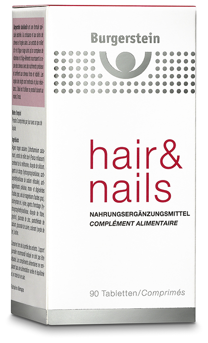 BURGERSTEIN Hair & Nails Tabl 90 Stk