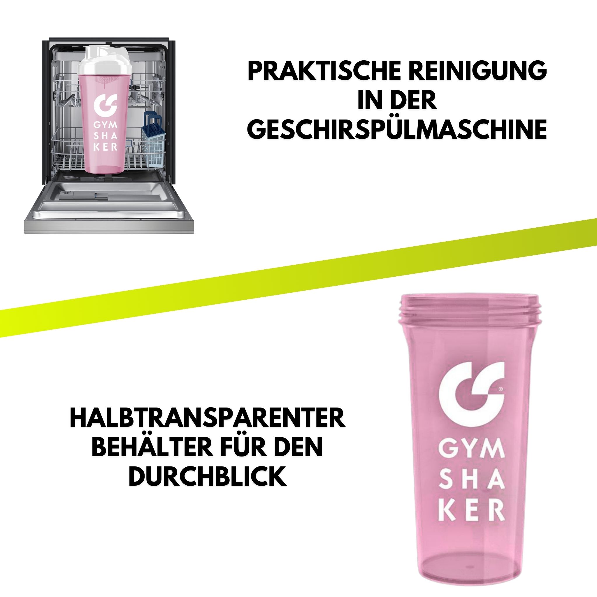 GYMSHAKER Premium Protein Shaker