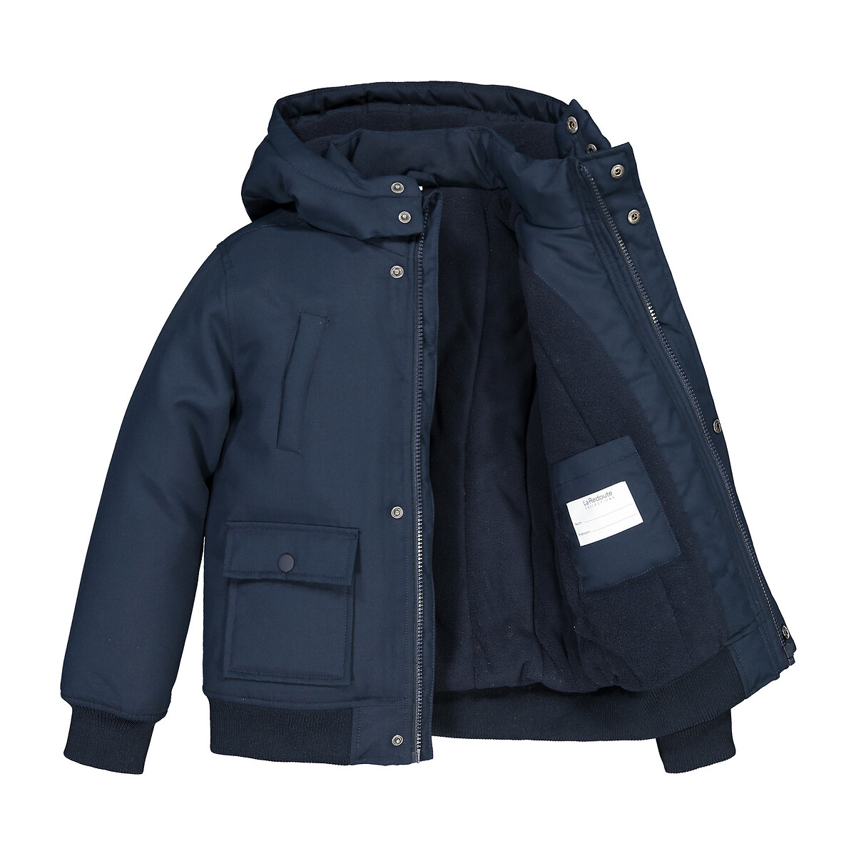COLEÇÕES LA REDOUTE<br>Jaqueta com capuz quentinha