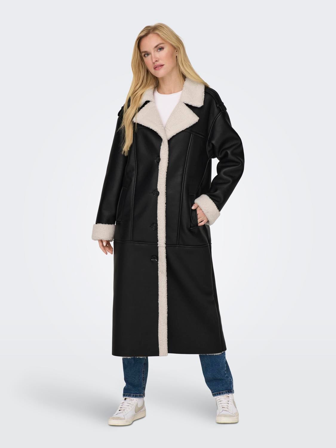 ONLVIVA Mantel Black