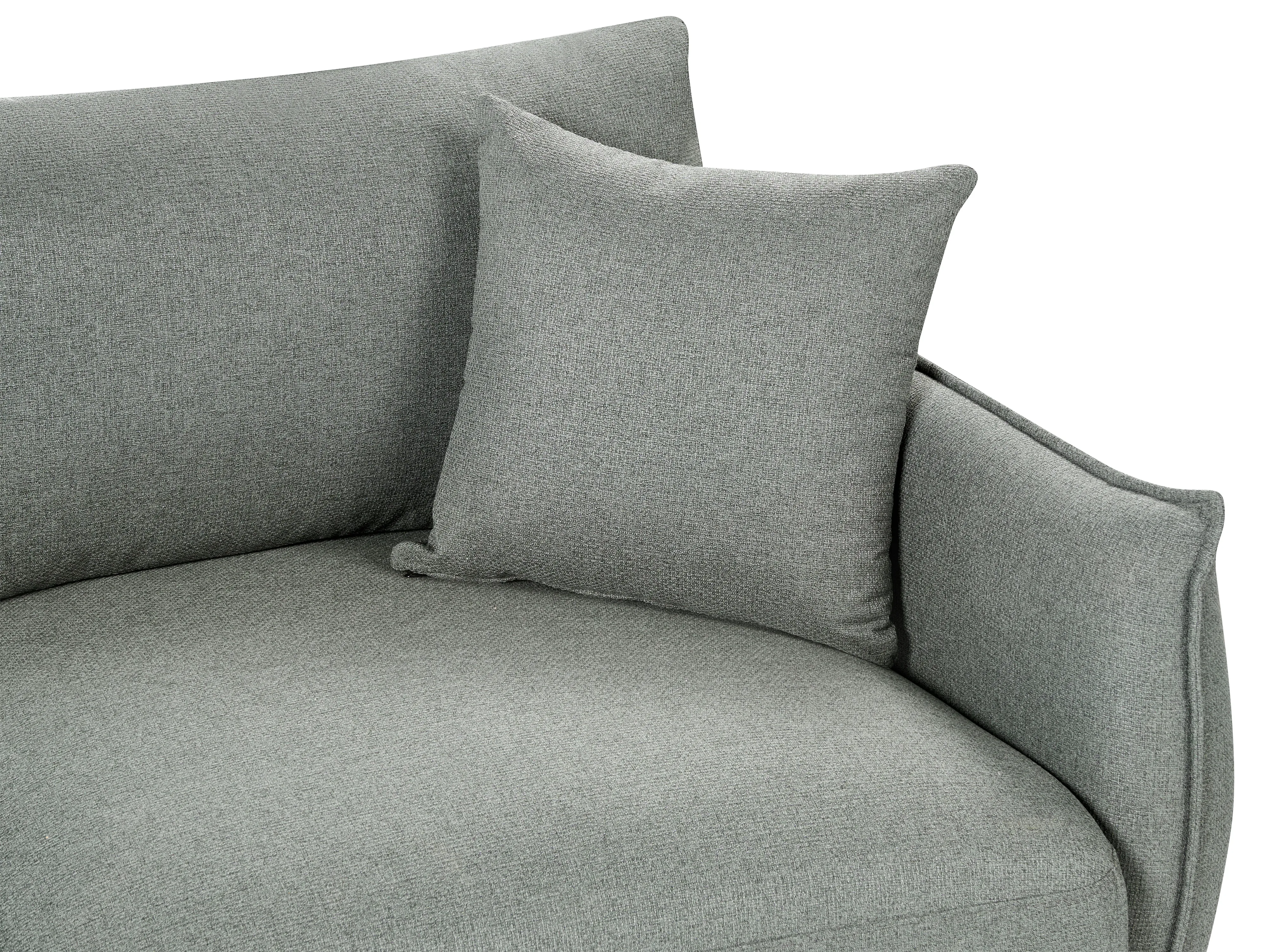 Modulaire bank 2-zits MESNALI Stof Groen