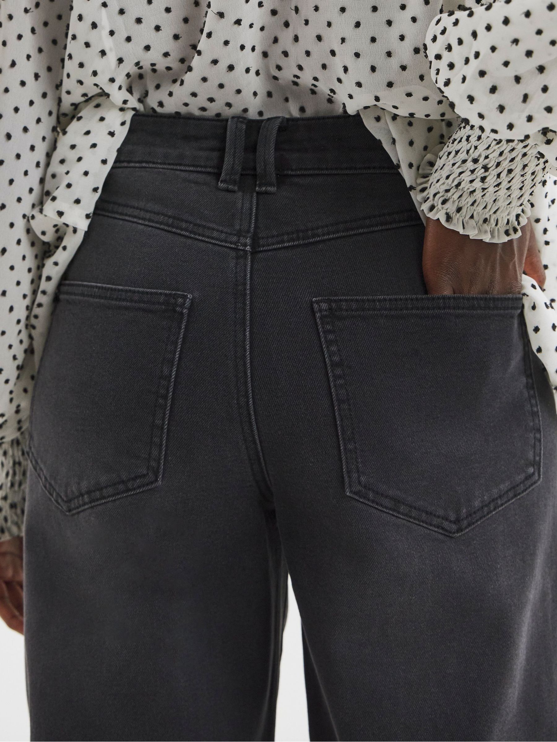 Zwart - JD Williams Authentic Barrel Leg Jeans