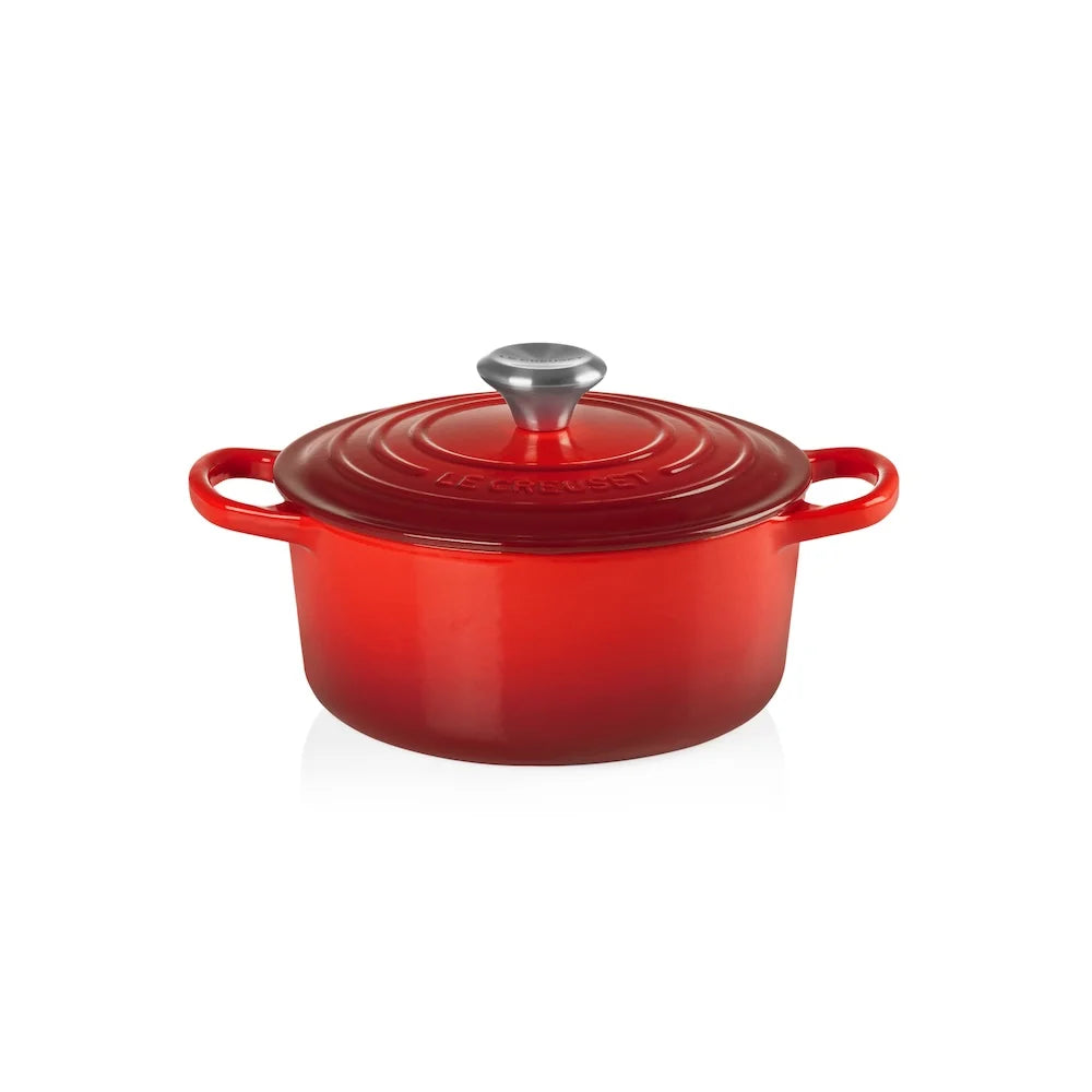 Le Creuset braadpan Signature Kersenrood