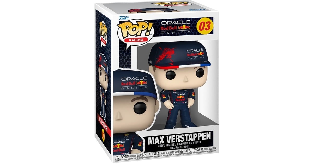FunkoPop! Vinyl: Formula 1 - Max Verstappen Speelfiguur