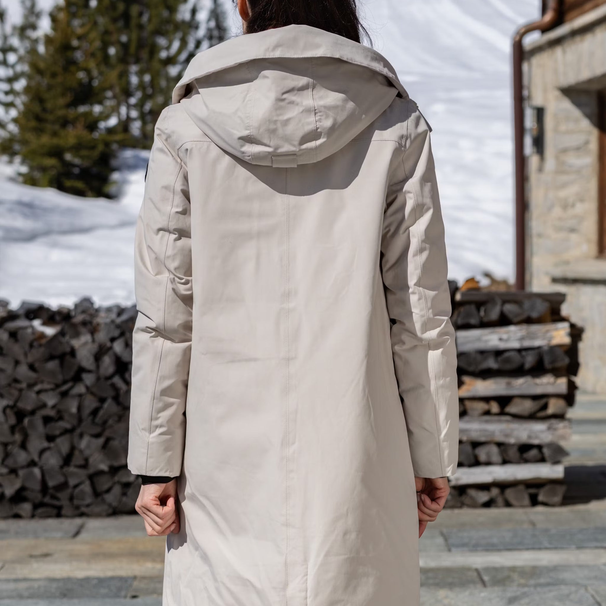 Frauen Wintermantel Gwen silver lining