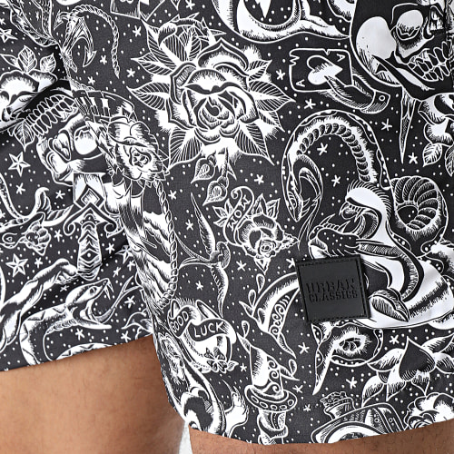 Short De Bain TB2679 Noir Floral