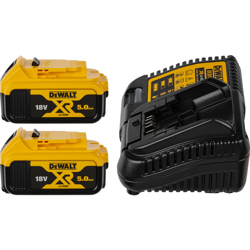DeWALT XR DCK268P2T-QW combopack 18V 2x 5,0Ah Li-ion