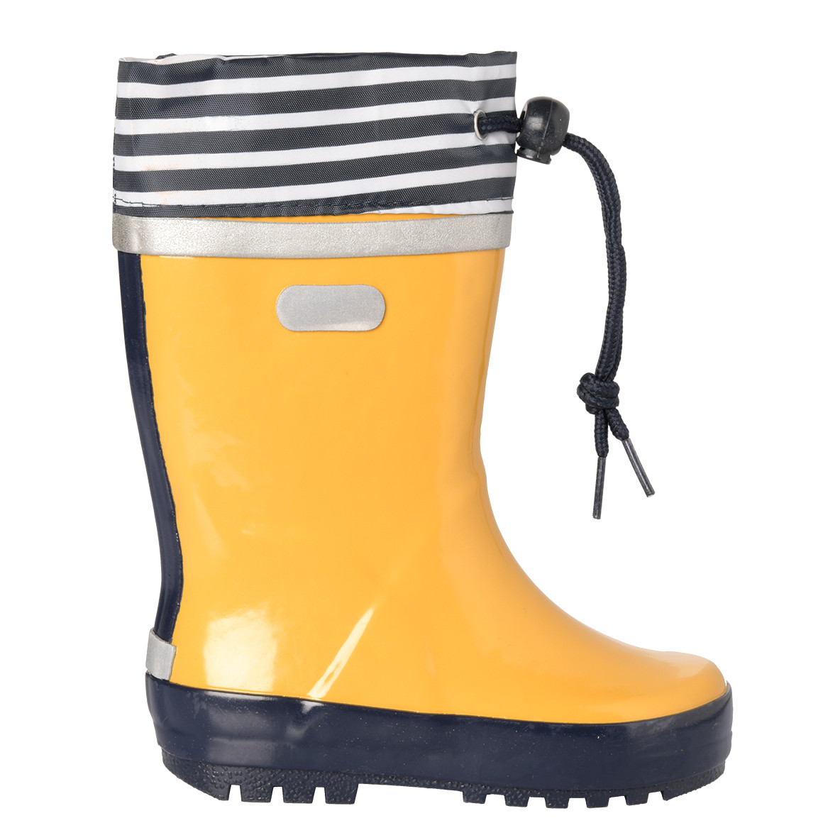 Topomini Baby Gummistiefel mit Tunnelzug gelb