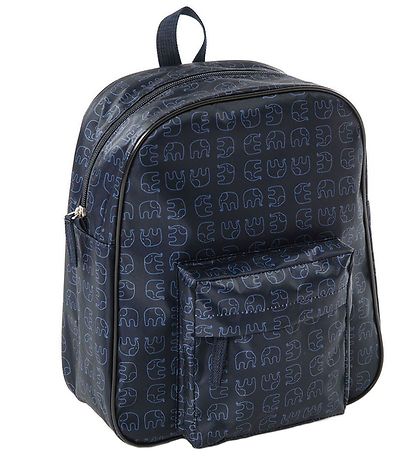 Smallstuff Rygs?k - Navy m. Elefanter