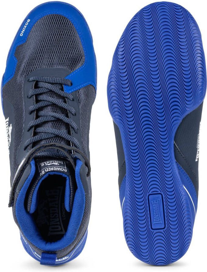 Lonsdale Rufford boksschoenen (1 paar) Navy Blauw Wit