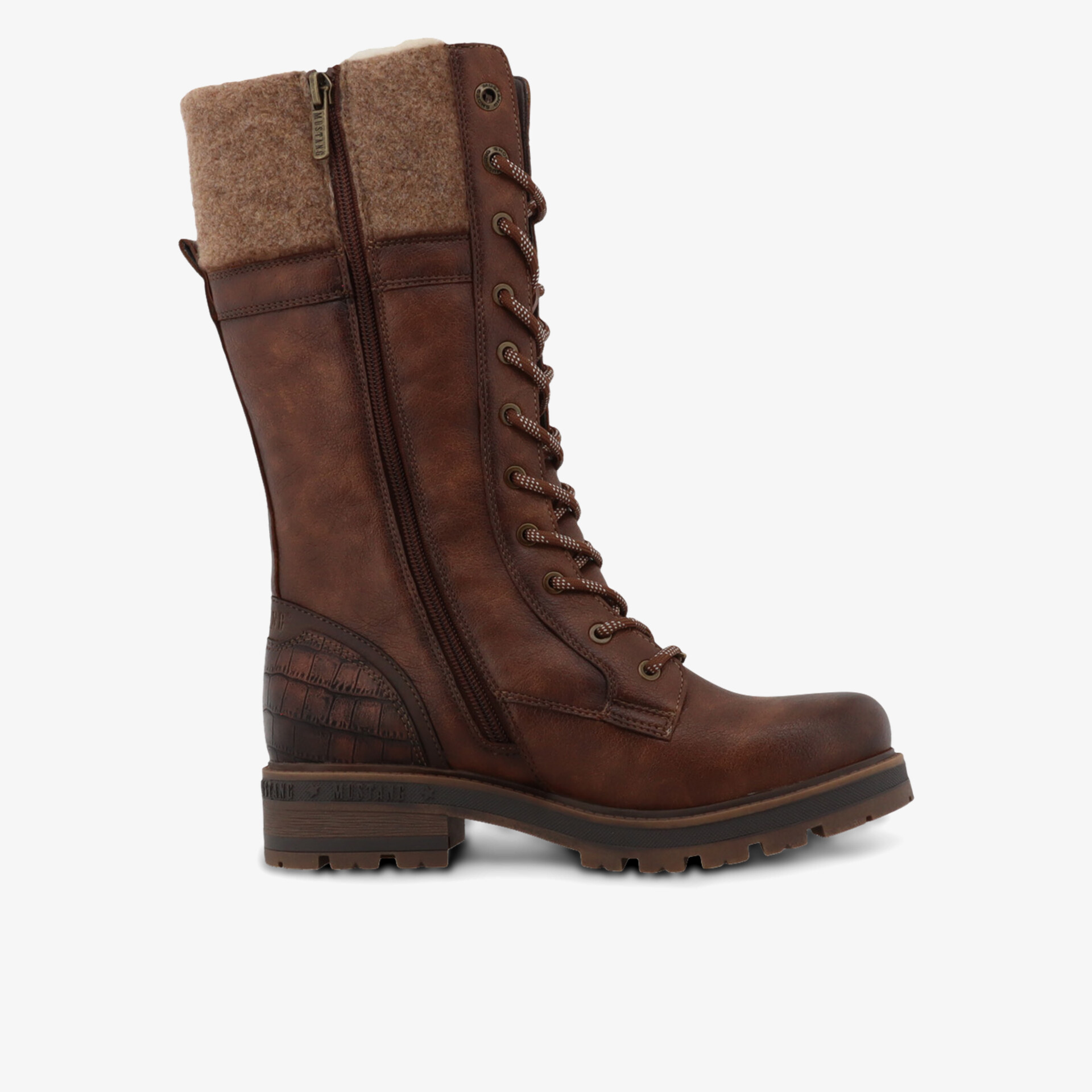 MUSTANG Damen Winterstiefel braun