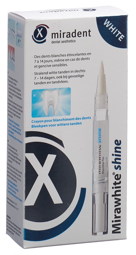 MIRADENT Mirawhite shine Gelée Stift 1.8 ml