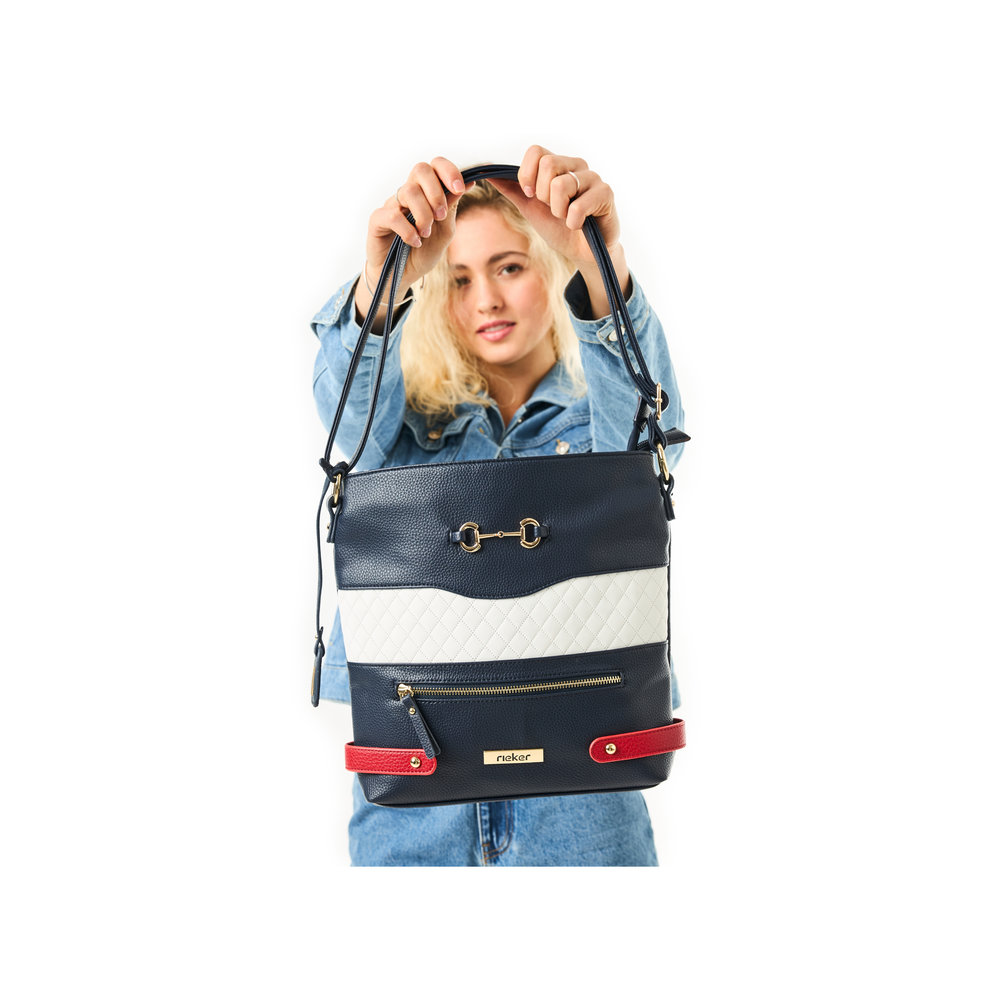 Rieker Tasche blau blau