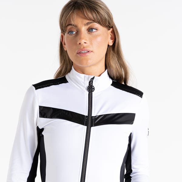 Veste polaire DARE 2B DIVINITY II CORE STRETCH WHITE/BLACK