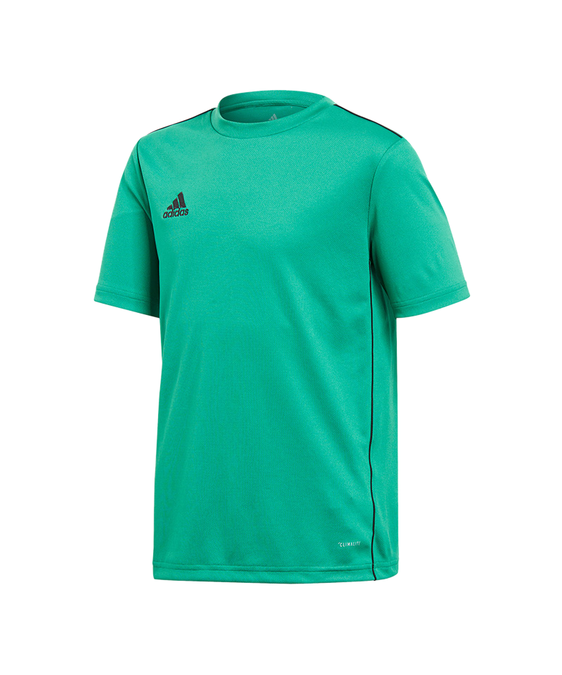 adidas Core 18 Trikot kurzarm Kids Grün Schwarz