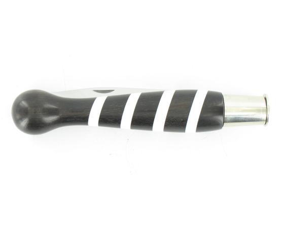 Nontron Virole n° 25 - Boule - Manche en Ebène et Corian Couteaux de Poche par Nontron