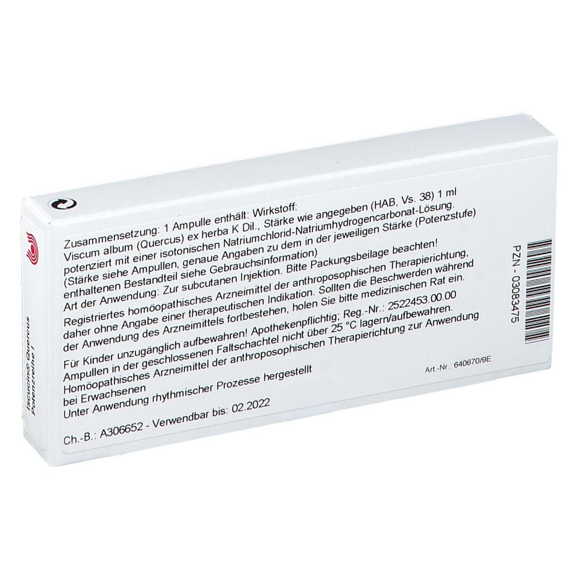 WALA® Iscucin Quercus Potenzreihe I