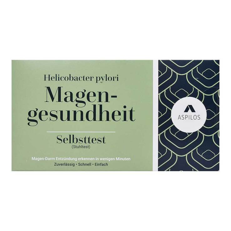 Aspilos Selbsttest Magengesundheit H.pylori Stuhl, 1 St