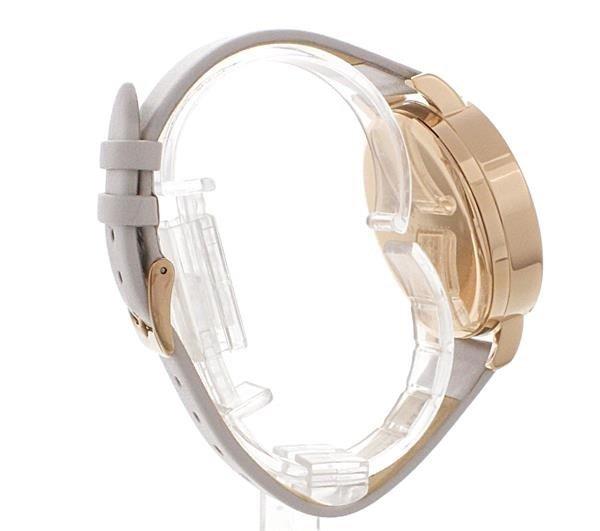 Olivia Burton Pink Dials Stainless Steel Fashion Analogue Quartz Watch