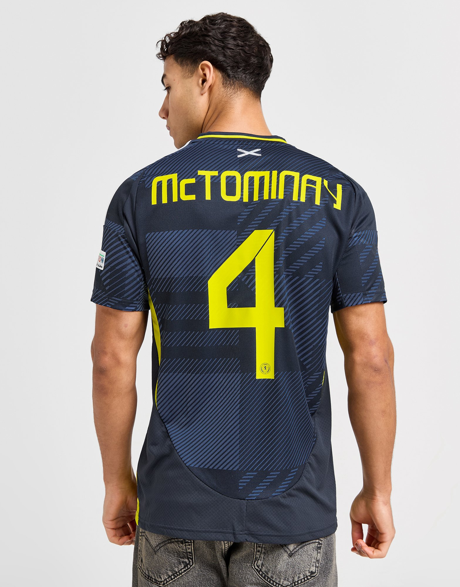 adidas Maillot Ecosse 2024/25 McTominay #4 Match Domicile Homme