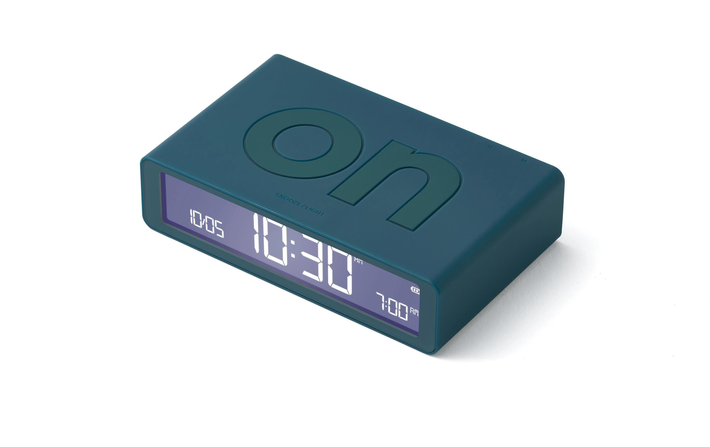 Digitalwecker Flip Classic BlauLCD-Wecker