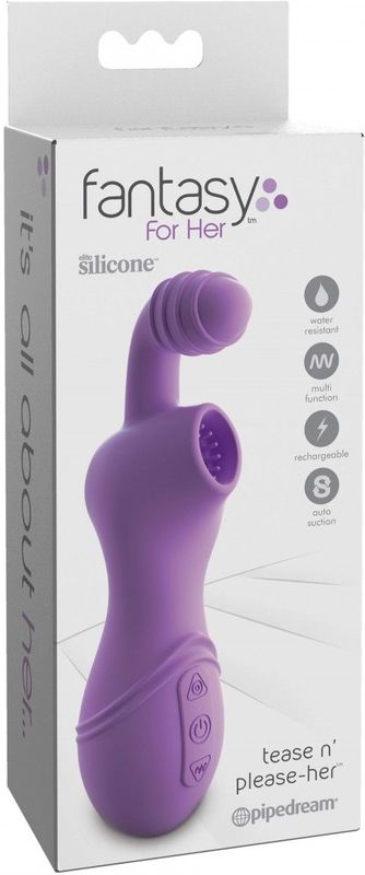 Fantasy For Her Tease n' Please-Her Zuigende Vibrator