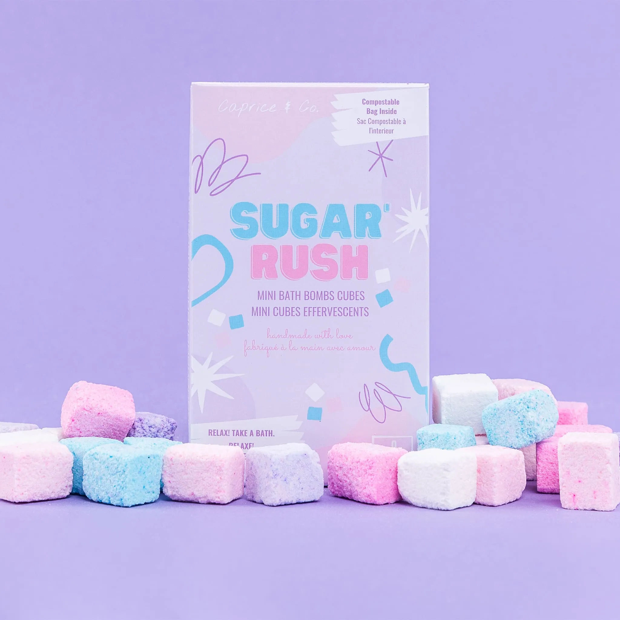 Caprice & Co Ensemble de Mini Bombes de Bain - Sugar Rush