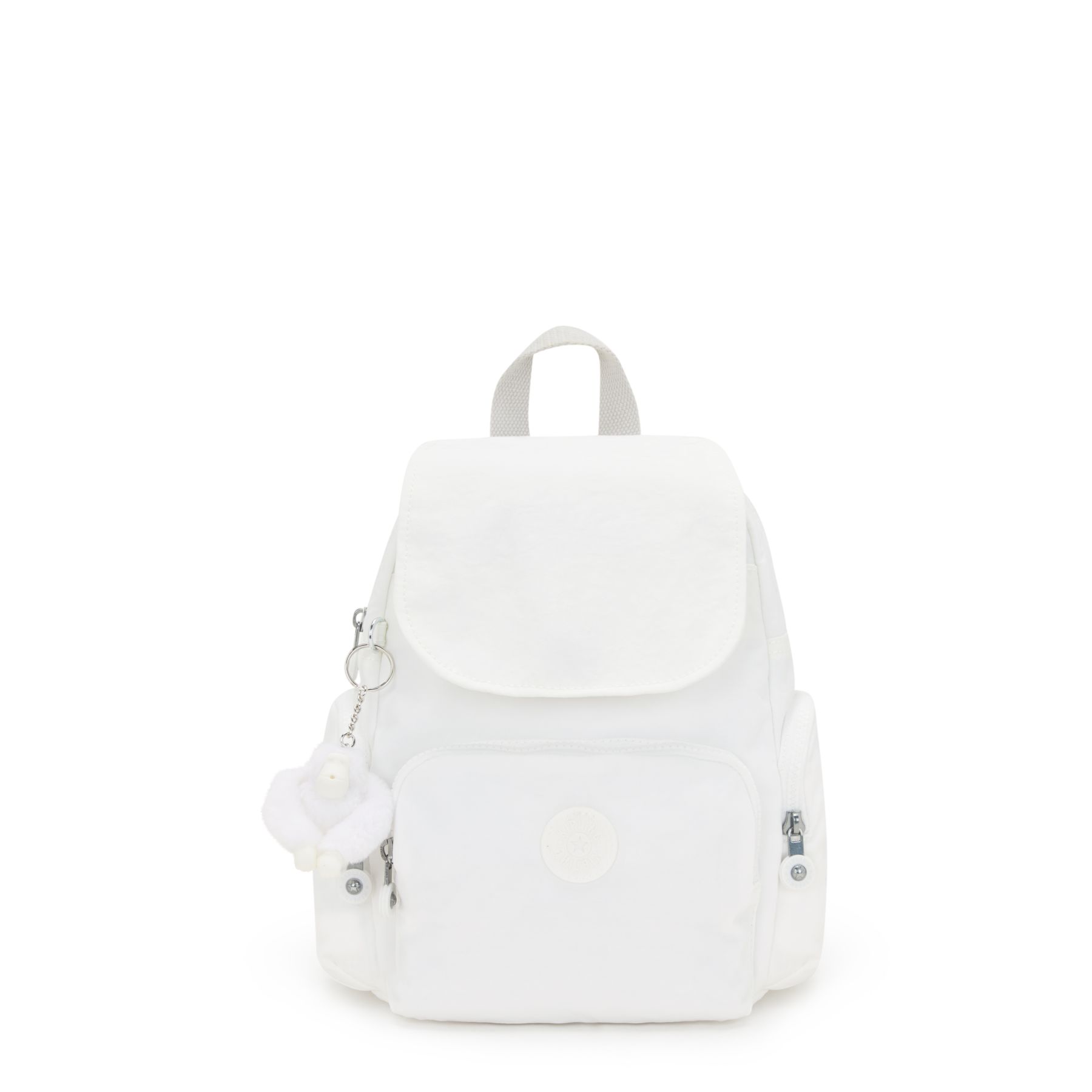 CITY ZIP MINI Mini sac à dos avec bretelles ajustables - Pure Alabaster