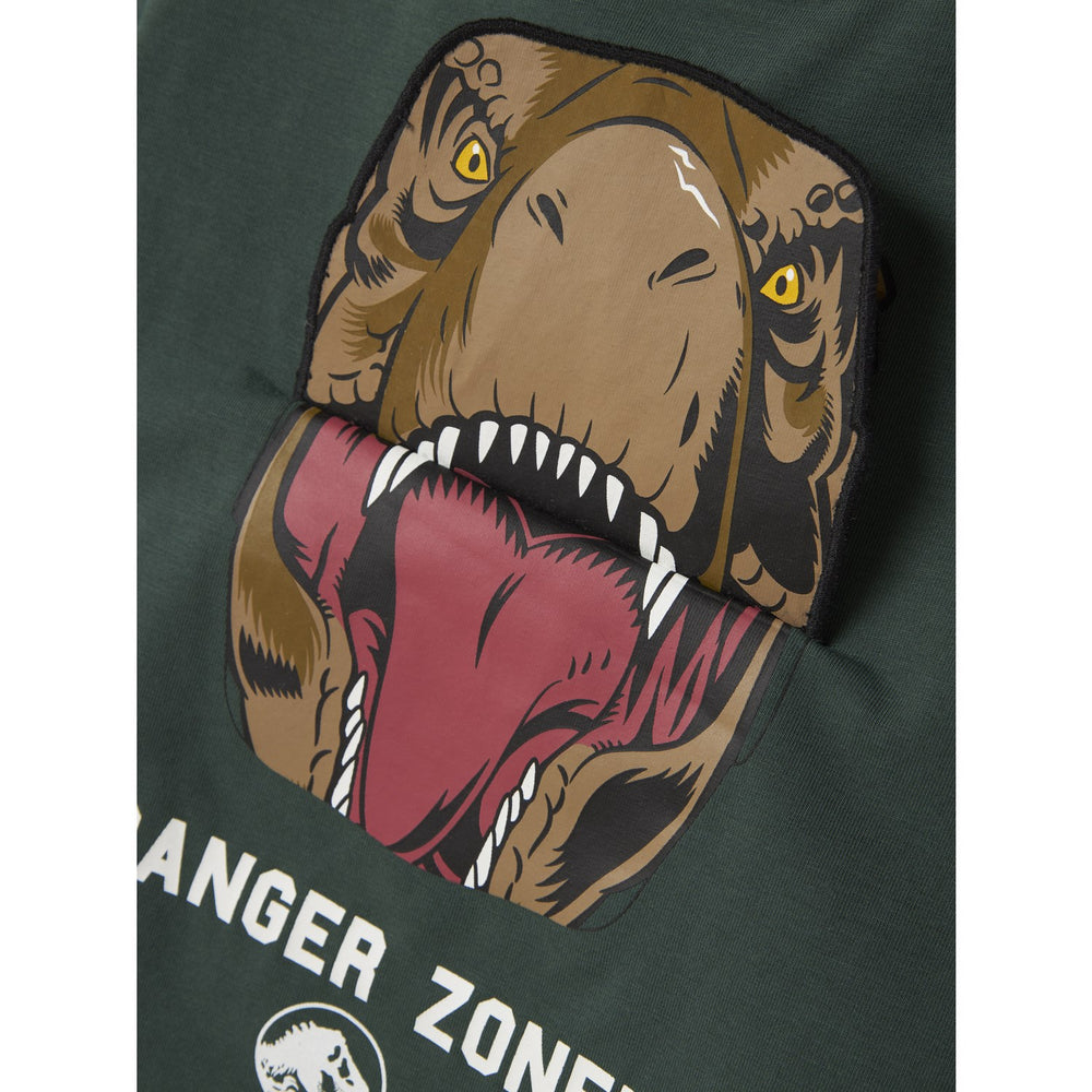 Køb Name It Garden Topiary Nmmjogger Jurassic Nreg Ss Top Box Sky