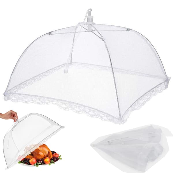 Myggnett / Fluenett til spisebordet / mat / Friluftsliv 40x24cm