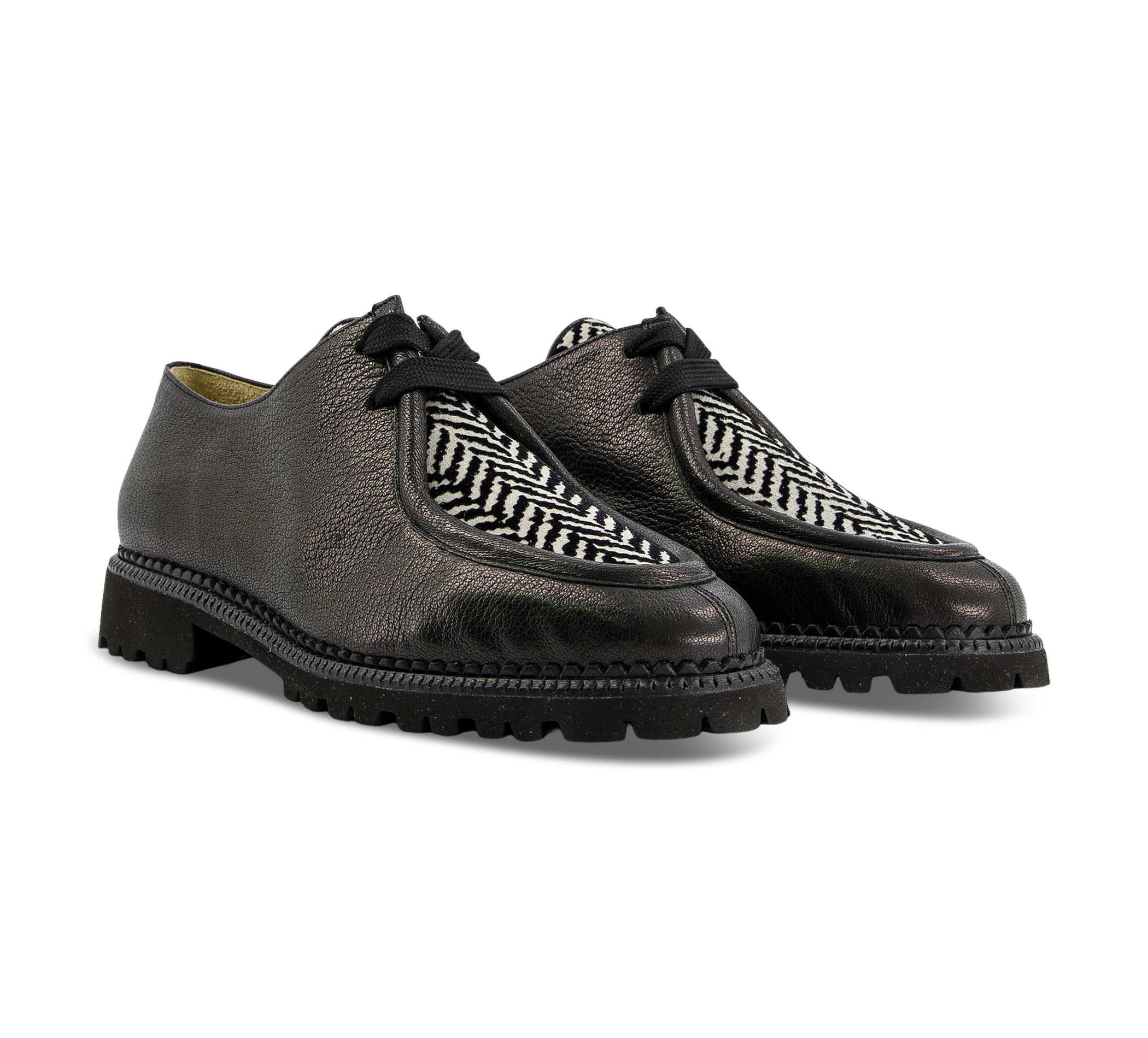 Brunate Schnürschuhe schwarz
