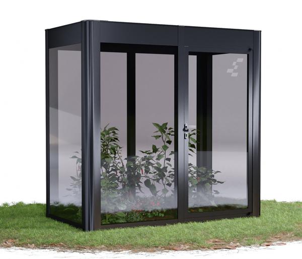 SunElements Gewächshaus SunGarden Modern, AC