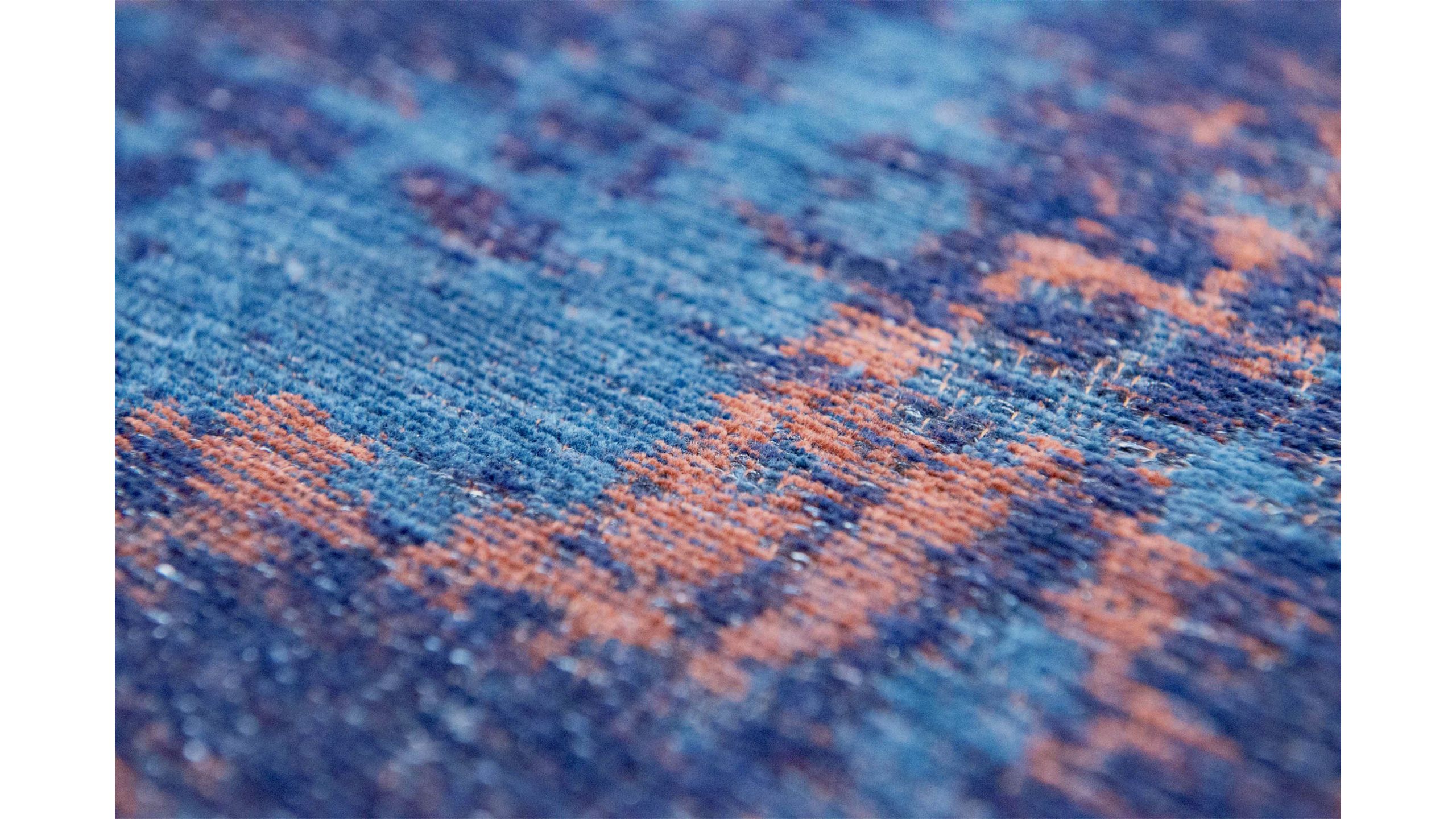 Vloerkleed Sunset Blue 9211 Venetian Dust  | Louis de Poortere