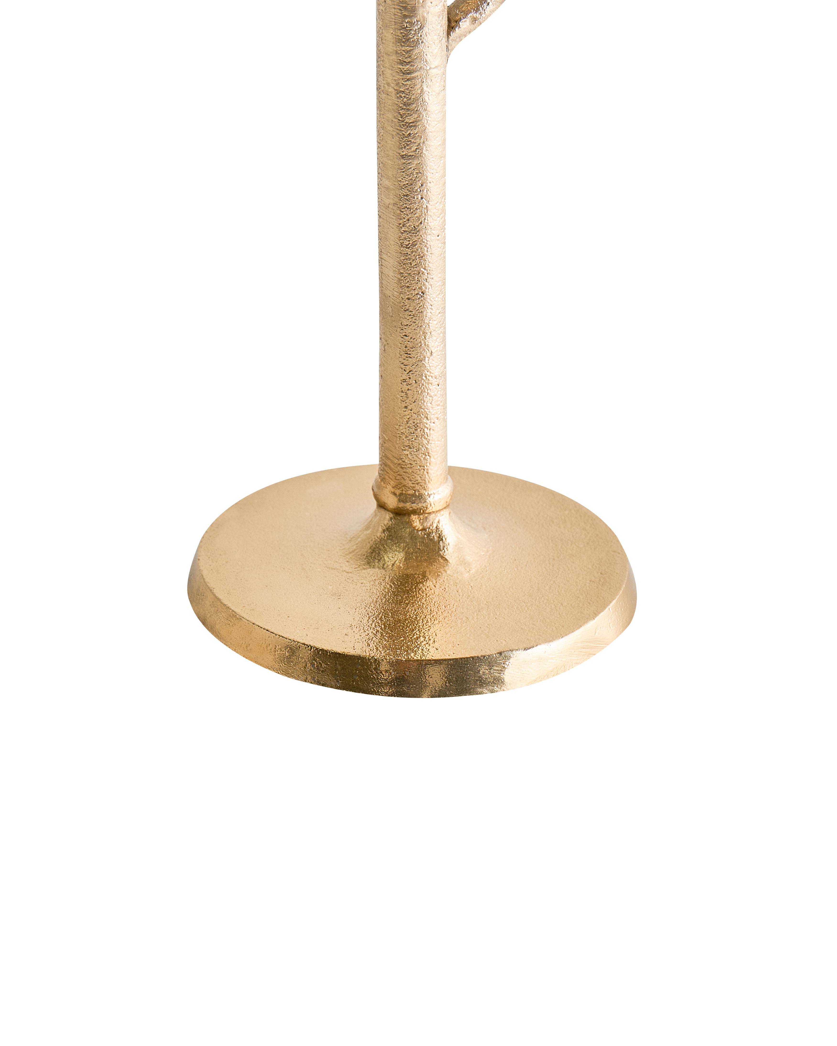 Kaarshouder KOSOR Metaal 25 cm Goud
