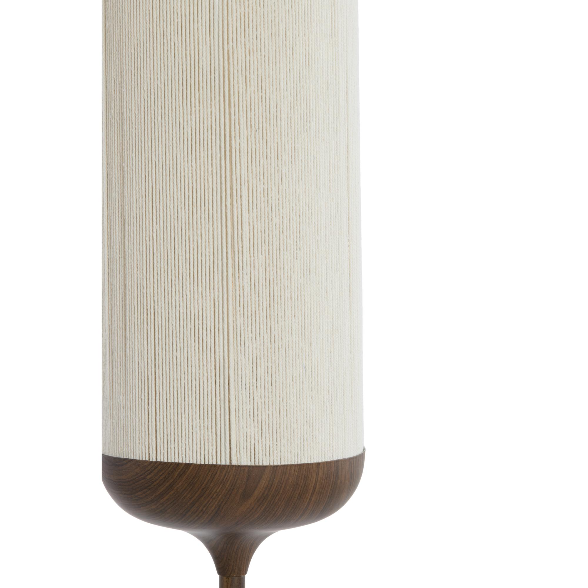 Light & Living Vloerlamp Dania - CrÃ¨me|Bruin - Ã23x159cm