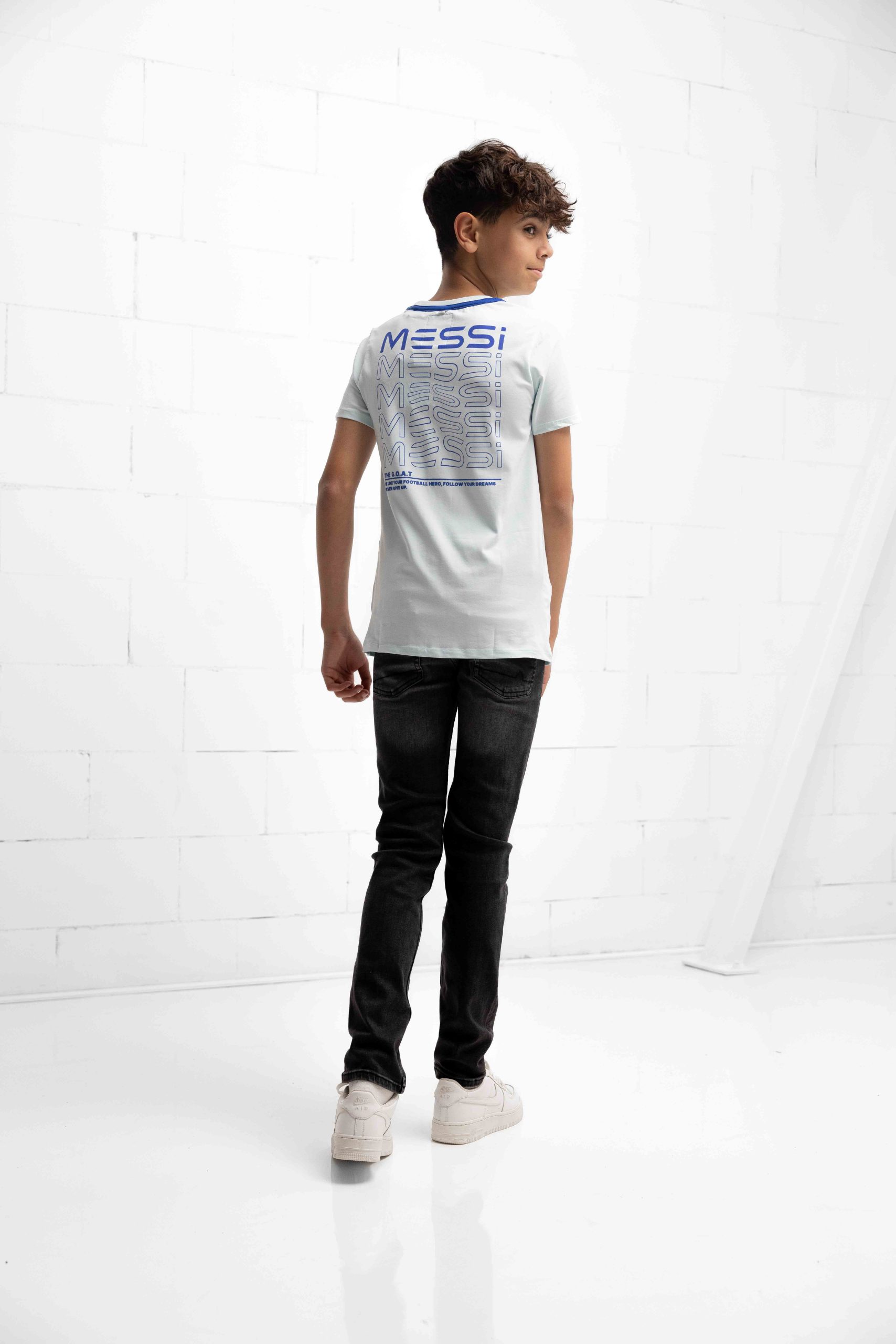 Vingino x Messi Jacko T-Shirt Kids Lichtblauw