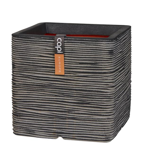 Capi Europe Kunststoff-Topf Rib, quadratisch