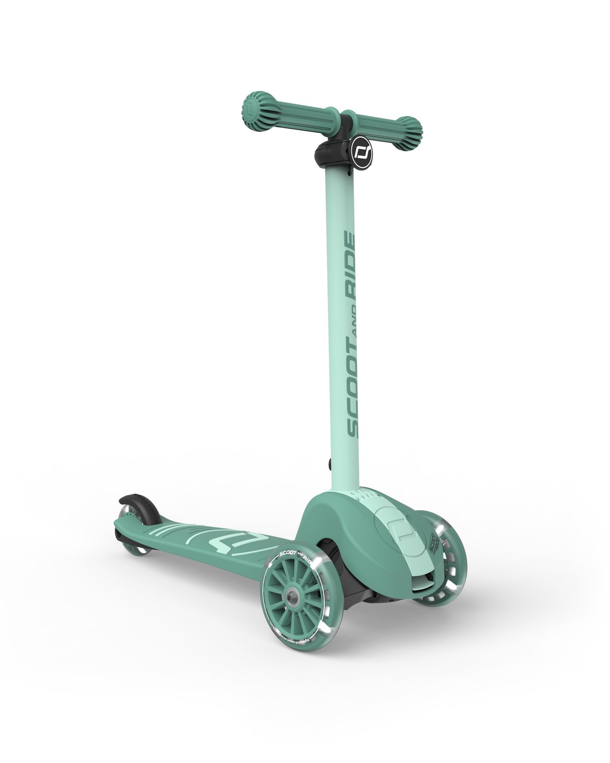 Scoot and Ride Highwaykick 3S Sparkesykkel – med LEDlys i hjul | Barn 3år+