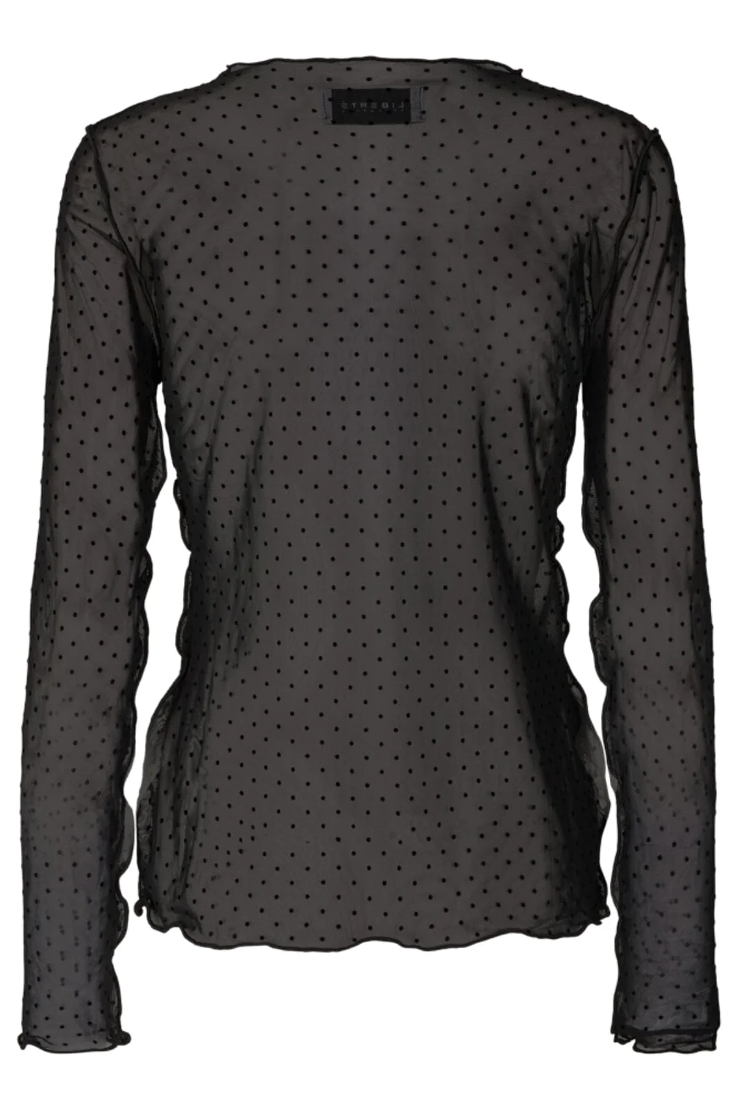 Liberte Mesh Top liberte mesh top black dot midt november