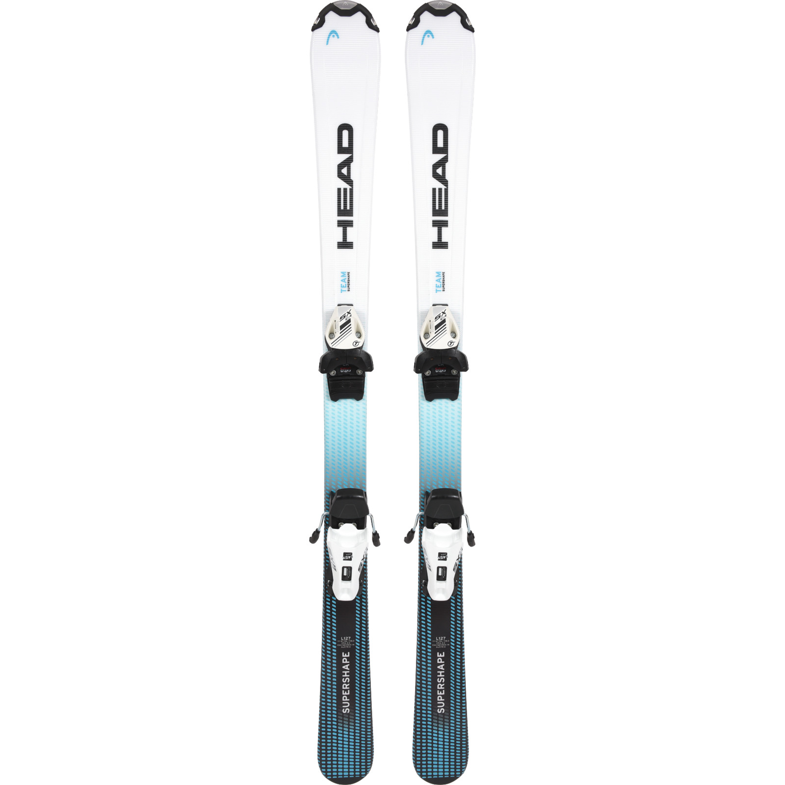 Kinder-Ski-Set Head Supershape Team Easy inkl. JRS 7.5 GW CA 117 cm