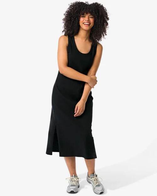robe débardeur femme Nadia noir